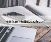 卡塔尔20（卡塔尔2022年GDP）